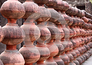 Clay pots