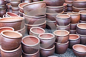 Clay pots