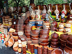 Clay pots