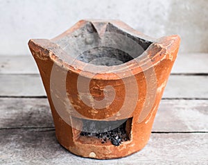 Clay stove for cooking