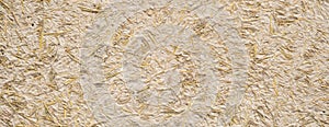 Clay and straw adobe mud texture background. Eco-friendly building material