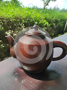 clay tea kettles photo