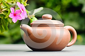 Clay tea pot