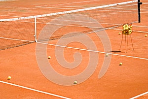 Clay Tennis Court