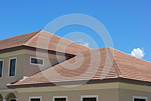 Clay tile roof tops in florida