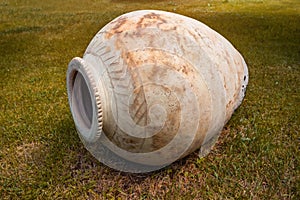 clay vessels - Armenian karas and Georgian Kvevri are widely used in Transcaucasia for fermenting wine by burying the jug