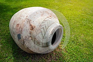 clay vessels - Armenian karas and Georgian Kvevri are widely used in Transcaucasia for fermenting wine by burying the jug