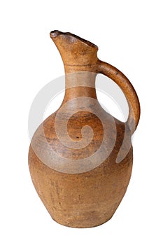 A clay wine jug
