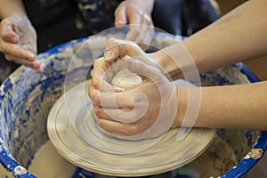 Clay workshop. Craft training