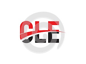 CLE Letter Initial Logo Design Vector Illustration