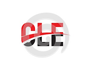 CLE Letter Initial Logo Design Vector Illustration photo