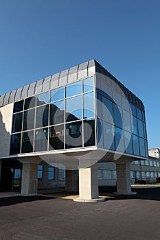 Clean architecture of a modern building in Dorset