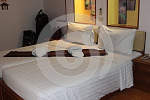 Clean Bed Room and Bed