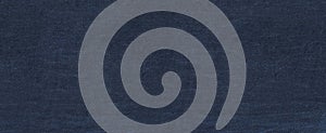 Clean blue denim texture banner