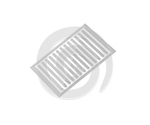 Clean cabin air filter for car, car air filter logo design. Replacing new filter.