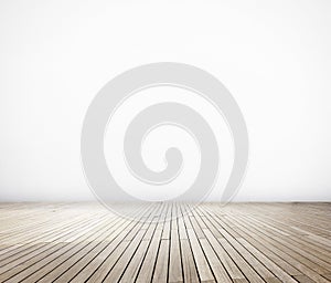 Clean Cement Built Structure White Background Copy Space