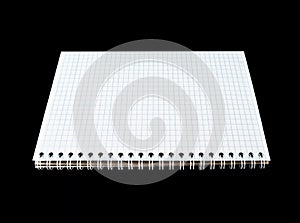 Clean Checkered notebook