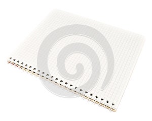 Clean Checkered notebookon