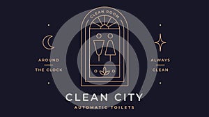 Clean City WC Label