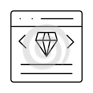 Clean code programming Isolated Vector icon which can easily modify or edit
