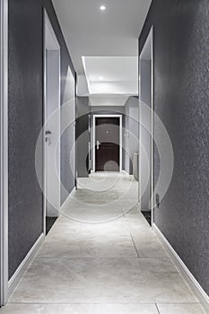 A clean corridor for modern families