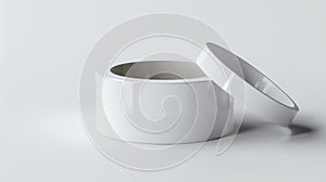 Clean and crisp white packaging tape with a blank mockup for personalizing with a company slogan or websit