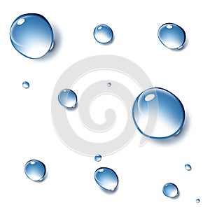 Čistiť kvapky z voda 