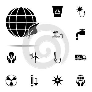Clean earth Clean earthicon. Energy icons universal set for web and mobile