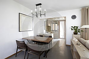 Clean and elegant home interior