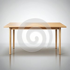 Empty table background