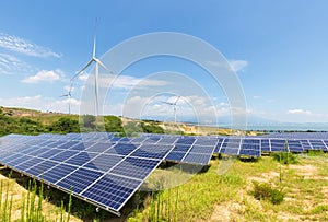 Clean energy on poyang lakeside