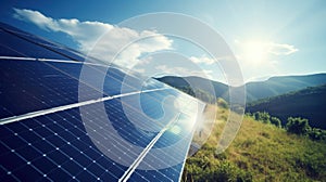 Clean energy for sustainable power, Solar panel