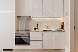 Clean fresh and bright kitchen