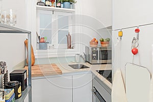 Clean fresh and bright kitchen