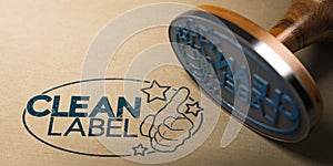 Clean Label Certification. Control of food additives.