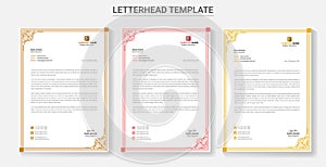 Clean Letterheads Design,Letterhead design, Letterhead template, Letterhead