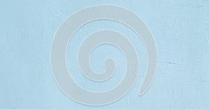 Clean light blue plaster Wall Texture Background
