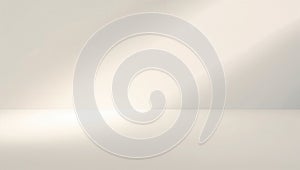 Minimalist Studio Background with Soft Lighting
