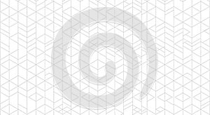 Abstract Geometric Hexagonal Grid Pattern Background