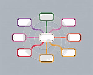 Colorful Flowchart Diagram