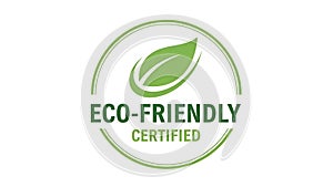 Eco-Friendly Certified Logo