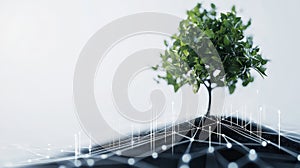 Business Growth and Data Visualization in Asset Management. Generative AI