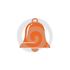 Orange Bell Icon