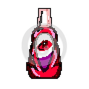 clean mouthwash game pixel art vector illustration