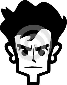 Wednesday - minimalist and flat logo - vector illustration photo