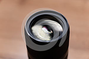 Clean photographic lens
