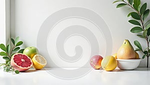 Clean, pristine white backdrop for product display, neutral, clear, presentation