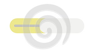 Clean Progress Bar Icon: Loading and Completion Indicator, vector design Generative AI