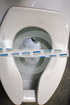 Clean public lavatory