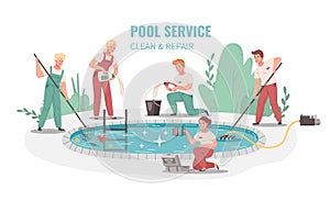 Clean And Repair Pool